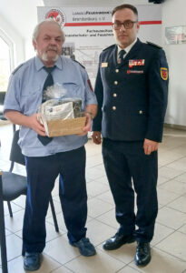 Verabschiedung von Kamerad Roland Fischer